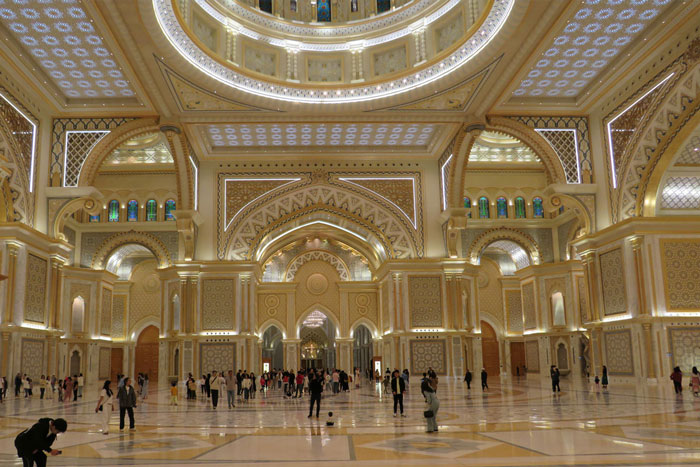Abu Dhabi's Qasr Al Watan, the stunning Presidential Palace
