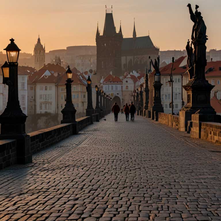 A view of Prague